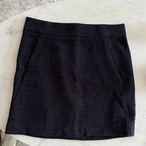 Navy Mini Skirt